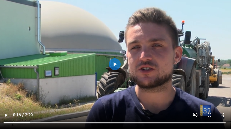 Reportage Biogaz d'Arcis Canal 32